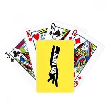 Imagem de DIYthinker Black Animal Pantera Silhueta Natural Poker Baralho de Tabuleiro Presente