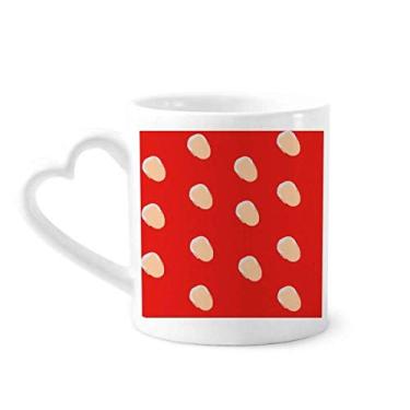 Imagem de Caneca vermelha do presidente dos Estados Unidos Person Joe Caneca de café cerâmica copo de coração de vidro