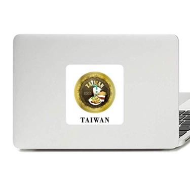 Imagem de Adesivo de vinil paster para laptop Taiwan Travel Food China