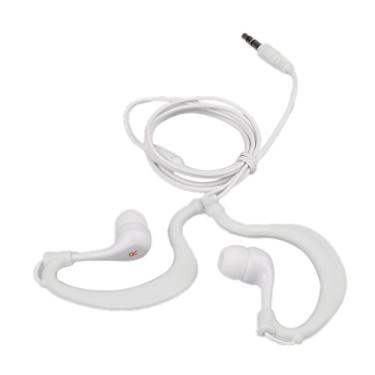 Imagem de Kesoto IPX-8 à prova d'água 3,5 mm gancho para natação fone de ouvido fones de ouvido para MP3 – Branco
