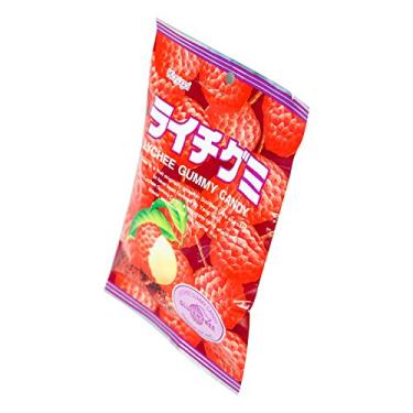 Imagem de Kasugai Lichia Gummy Candy - Balas Gummy Sabor Lichia - Importado do Japão