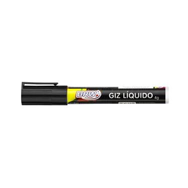 Imagem de Giz Líquido 6MM Preto BRW