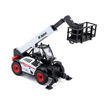 Imagem de MINIATURA TRATOR BOBCAT T40 TELESCOPIC HANDLER PLATAFORMA