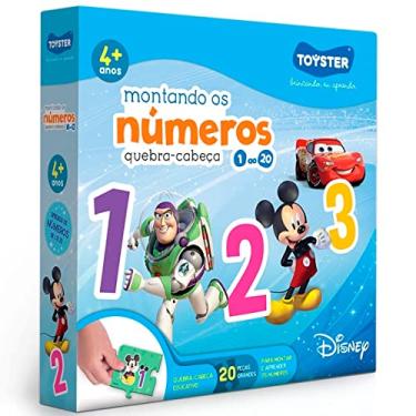Imagem de Toyster - Quebra cabeça educativo: Montando os Números - Disney