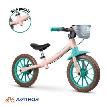 Imagem de Bicicleta Infantil Balance Sem Pedal Love Aro 12 Nathor