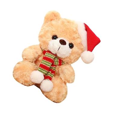 Imagem de Toyvian urso de natal bichos de pelúcia a granel boneca de pelúcia dia namorados decoração presentes urso de pelúcia boneca de pelúcia de natal animal ursinho de pelúcia Brinquedo