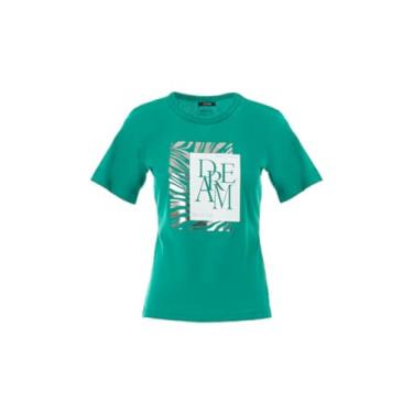 Imagem de Camiseta Triton Estampada 0341402757 (BR, Alfa, P, Regular, Verde)
