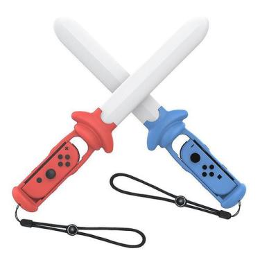 Imagem de Espada Led Zelda Para Nintendo Switch E Switch Oled Joy-Con Suporte Az