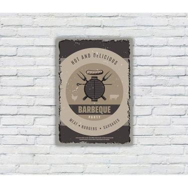 Imagem de Placa Decorativa MDF Cantinho do Churrasco 33