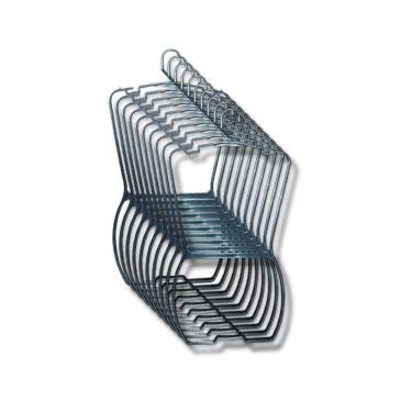 Imagem de Kit 50un. Cabide Silhueta Adulto Pp Preto