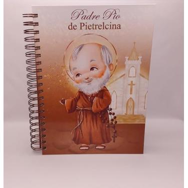 Imagem de Caderno Escolar Padre Pio