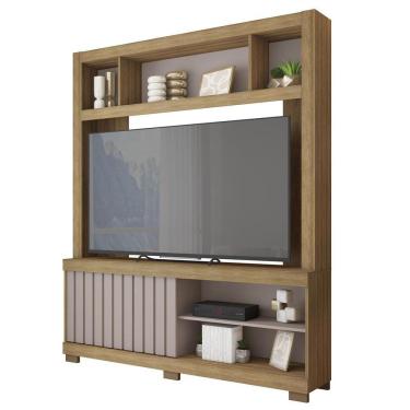 Imagem de Estante Home Para TV até 65 Polegadas Franco Marrom Caemmun