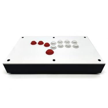 Imagem de XIAO SHI MIN STORY Full Button Style Arcade Joystick Fighting Stick Game Controller Suitable for PS3/PC Raspberry Pi,WASD Layout/Steam Game Keyboard