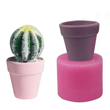 Imagem de NINEXY Moldes de Silicone para Vaso de Flores, Resina Epóxi, Argila para Concreto, Vasos de Suculentas, Moldes de Cimento de Gesso, Castiçais