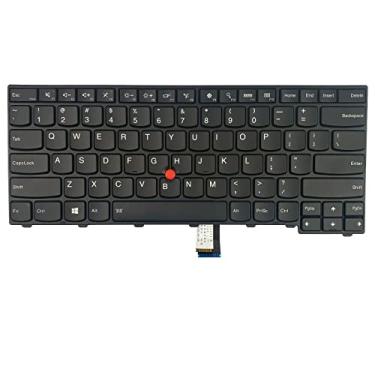Imagem de Yesvoo Teclado americano sem retroiluminação para Lenovo Thinkpad T440 T440S T450 T450s T460 L460, P/N: 04Y0862 04X0264 04Y2763 04Y2726 04Y2874 01AX310£¨Não serve para T44 60S T4 60P £ T470S, T470P £©