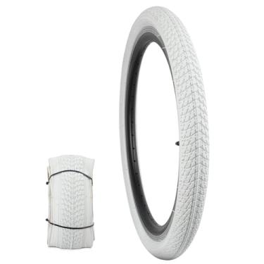 Imagem de 1 peça 20 x 1,75 pneu de bicicleta branco, pneu de bicicleta para bicicleta de 50 cm, triciclo, MTB, BMX, bicicleta infantil, bicicleta de estudante