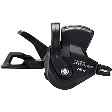 Imagem de SHIMANO Deore SL-M6100-R Alavanca de câmbio direita - 12 velocidades, RapidFire Plus, Display óptico de engrenagens, preto