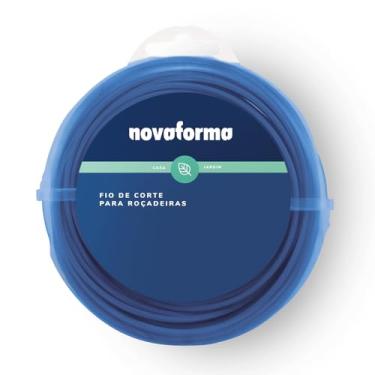 Imagem de Fio De Corte Para Roçadeira Redondo 2.6mm 50 Metros Nova Forma