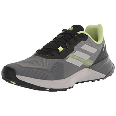 Imagem de adidas Tênis masculino Terrex Soulstrides, Cinza/cinza/limão, 41