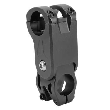 Imagem de Haste Curta do Guiador Antivibração, para Bicicletas de Turismo Em Estradas de Montanha Com Suspensão de Amortecimento, Tubo Vertical de Garfo Sem Rosca 28,6 Universal (Preto)