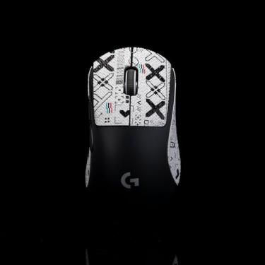Imagem de Hokeyio Fita adesiva para logitech G Pro X Superlight 2 DEX (GPW4) - antiderrapante, controle aprimorado, resistência ao suor, melhora a aderência FPS Gaming e a proteção do mouse [pré-corte