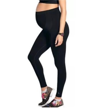 Imagem de Calça Legging Lupo Gestante, G, Preto