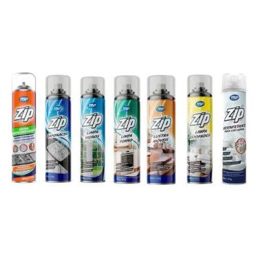 Imagem de Kit Limpeza E Desinfecção Doméstica Spray Clean - 7 Produtos - Mundial