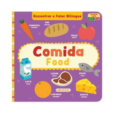 Imagem de Livro - Comida/ Food - Encontrar e Falar Bilíngue
