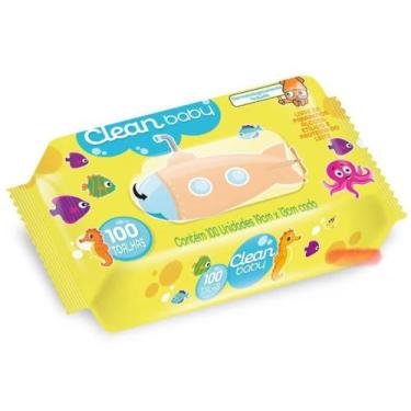 Imagem de Lenço Umedecido Higiene Infantil Bebe Clean Baby, 300