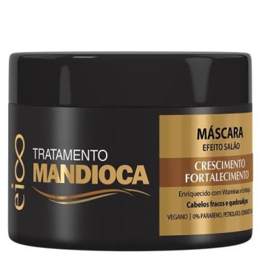 Imagem de Eico Máscara Mandioca Hidratação Cabelos Fracos Quebradiços Cresciment