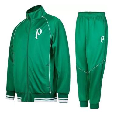 Imagem de Agasalho Conjunto Inverno Masculino Jaqueta Calça Palmeiras Spr Trilob