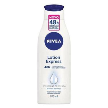 Imagem de Loção Hidratante Corporal Nivea Lotion Express Pele Normal a Seca 200M