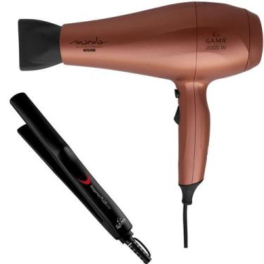 Imagem de KIT GAMA BIV - SECADOR MARULA CERAMIC ION 2000W + PRANCHA ELEGANZA PLU