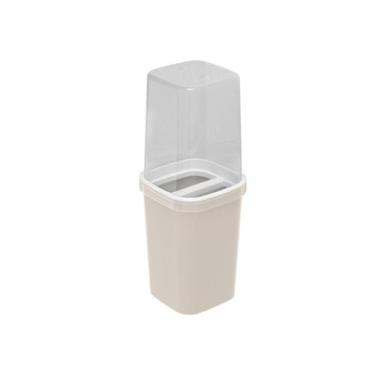 Imagem de Porta Escova Classic Fosco 380 ml Plasútil, Bege