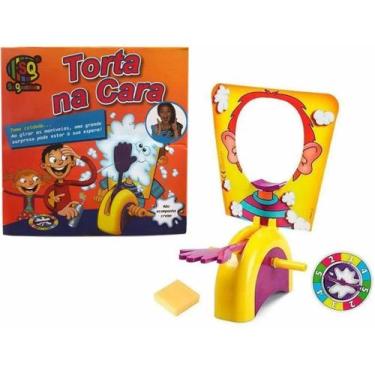 Imagem de Brinquedo Infantil Jogo Torta na Cara Brincadeira em Família - Toys