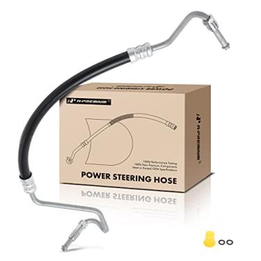 Imagem de A-Premium Conjunto de mangueira de pressão de direção hidráulica compatível com Jeep Cherokee 1997 1998 1999 2000 2001, 4,0L, com anel de vedação, bomba para engrenagem/pinhão de cremalheira, com