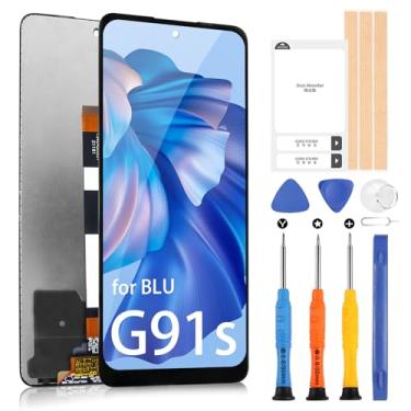 Imagem de Substituição de tela para BLU G91s - para BLU G91s LCD Touch Screen Substituição para BLU G91s 17.3 cm LCD Display Digitalizador Vidro Montagem Completa com Kits de Peças de Reparo