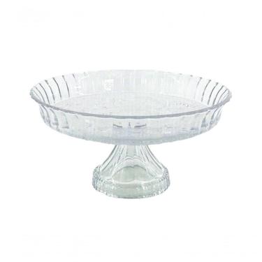 Imagem de Prato Para Bolo Vidro C/ Pe 30cm