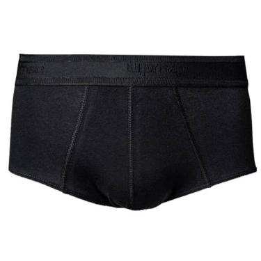 Imagem de Cueca Slip Upman Cotton - 160C1, Preto, G