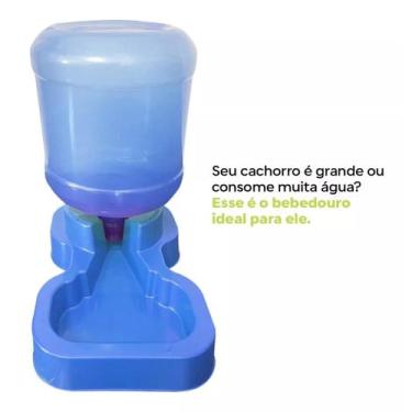 Imagem de Bebedouro Para Cachorro Automatico 10 Litros Pet Caes E Gato - Menplas