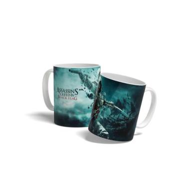 Imagem de Caneca Assassins Creed Black Flag - Lorraine Canecas, Branco