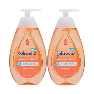 Imagem de Kit 2 Sabonete Líquido Johnson`s Baby Cabeça aos Pés 400ml