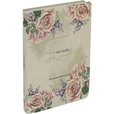 Imagem de Bíblia Sagrada Jornada Slim - Rosas - NAA - SBB