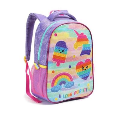 Imagem de Mochila Escolar Infantil Menino/Menina - princesa, pop it
