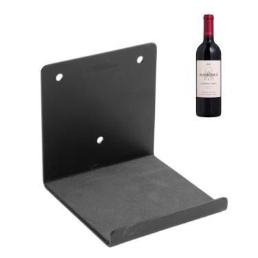Imagem de Suporte Expositor Unitário Garrafa de Vinho Parede - Adega - Maxx Diam