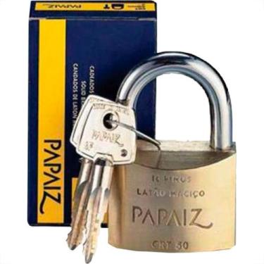 Imagem de Cadeado Papaiz Tetra Chave 60