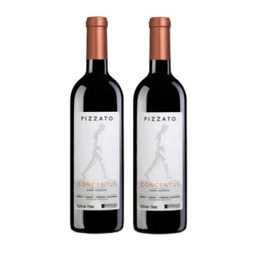 Imagem de Kit 2 Un Vinho Pizzato Concentus Gran Reserva 750 ml