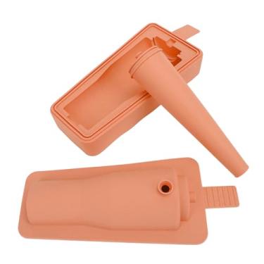 Imagem de Bandeja para Cubos de Gelo, Bandeja para Moldes de Gelo Fácil de Limpar, Segura para Máquina de Lavar Louça, Segura para Restaurantes (Laranja)