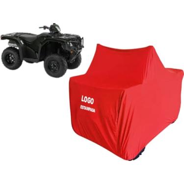 Imagem de Capa Proteger Pintura Quadriciclo Honda FourTrax Foreman 4x4 (Vermelho)