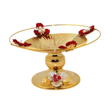 Imagem de Generic Fruteira Sobremesa Expositor Prato Organizador Suporte de Frutas Bandeja de Servir Prato de Frutas para Restaurante Mesa de Café Sala de Estar Casa, Design Oco